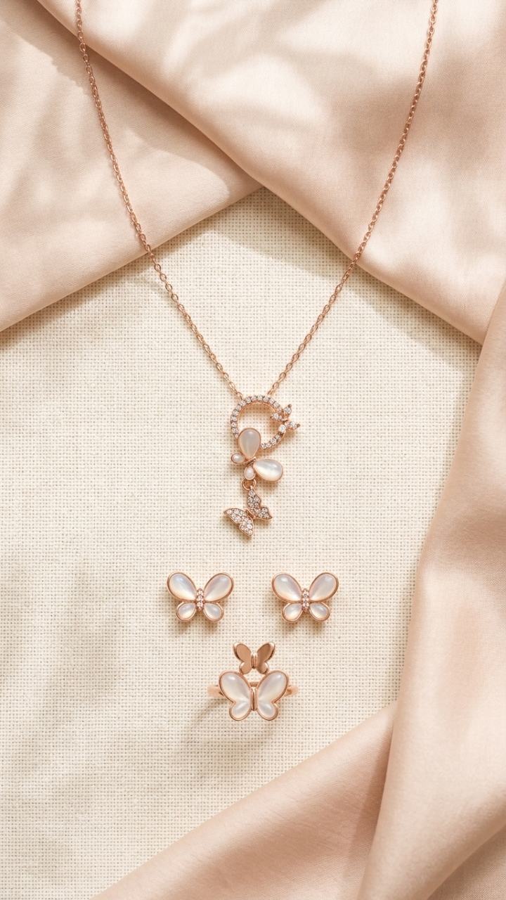 Butterfly Pendant Necklace