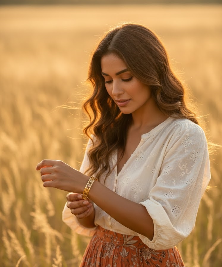 Celestial Cutwork Bracelets