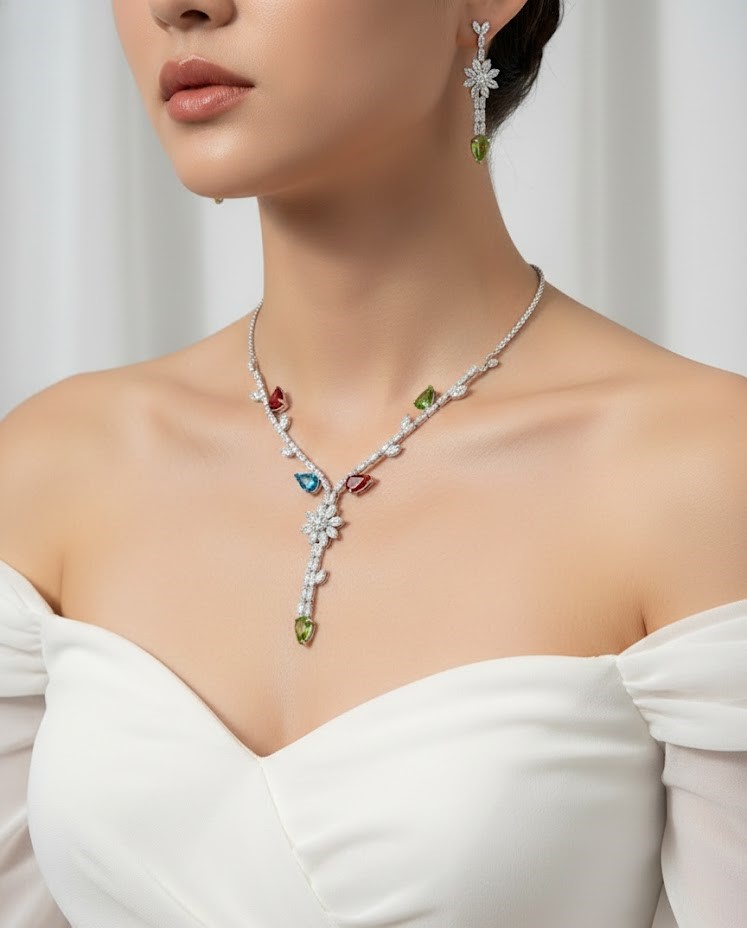 Elysian Dewdrop Necklace