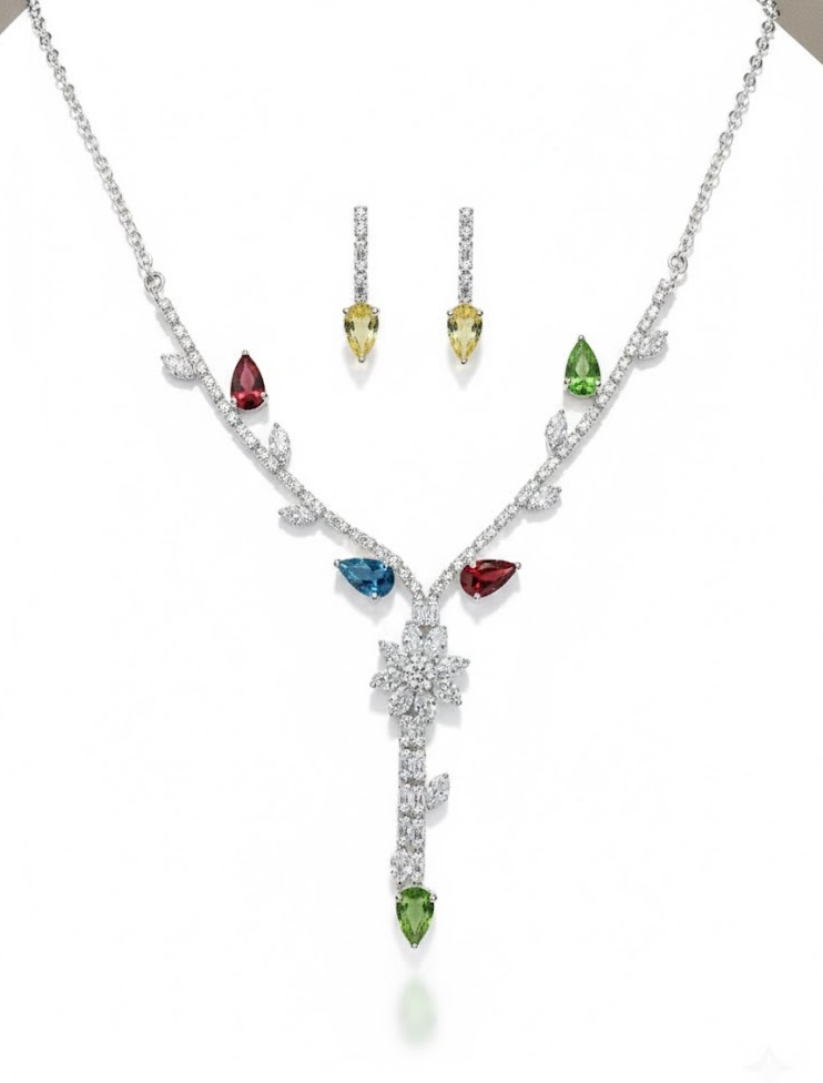 Elysian Dewdrop Necklace