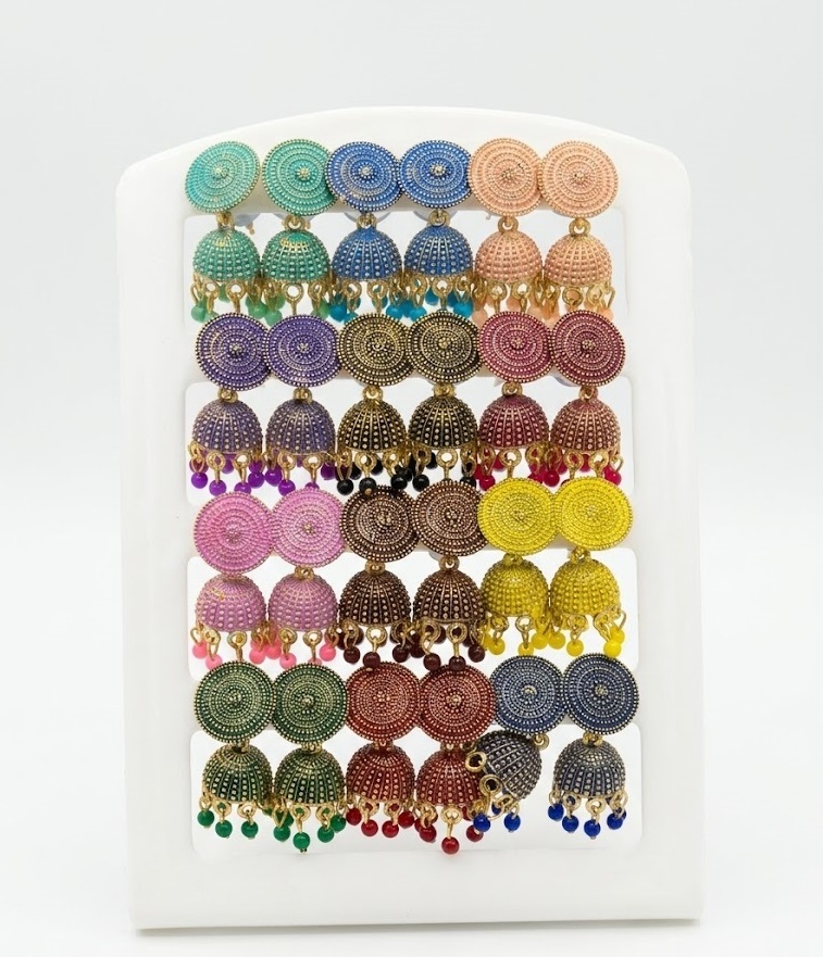Mandala Magic Jhumkas Set