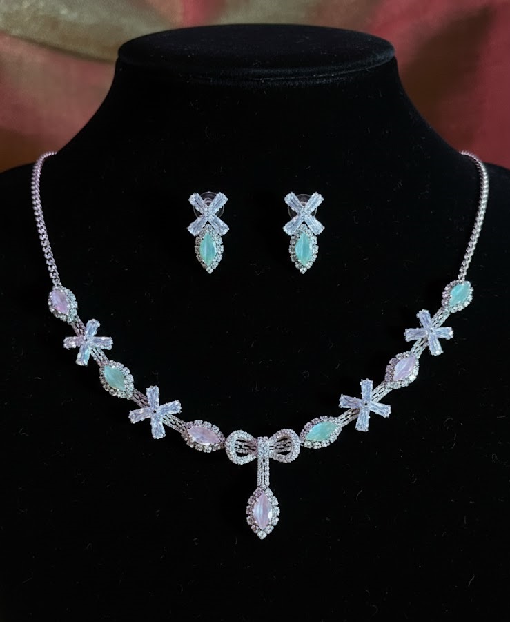 Opaline Blossom Necklace