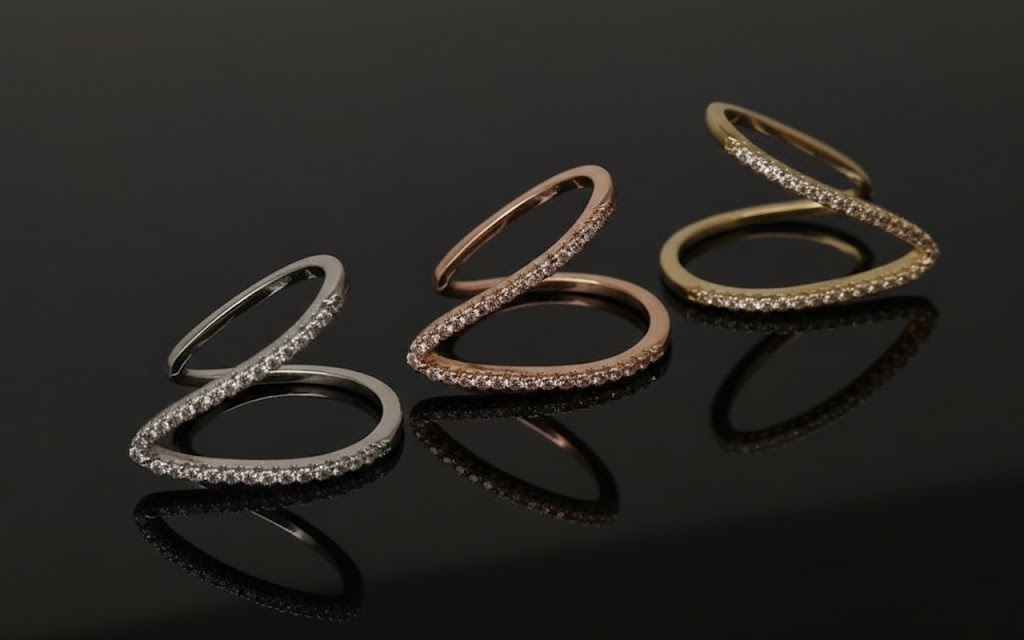 Radiant V Elegance Ring