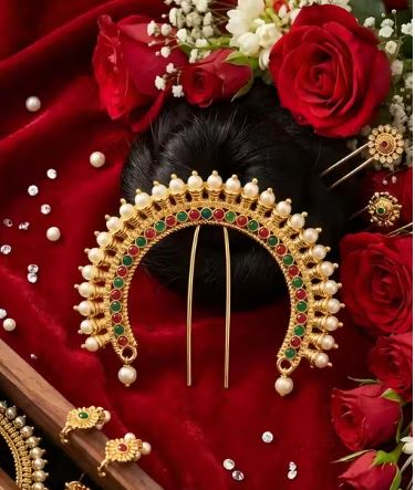 Rani Pearl Crown Pin