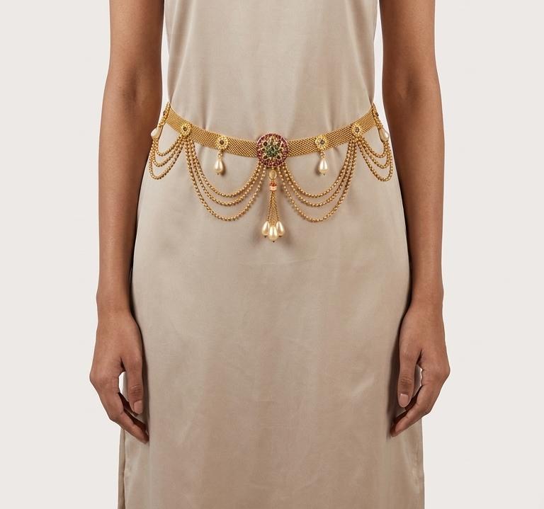 Royal Draped Kamarband