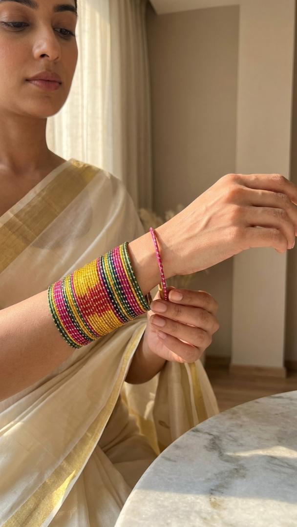 Royal Multicolor Bangle Set